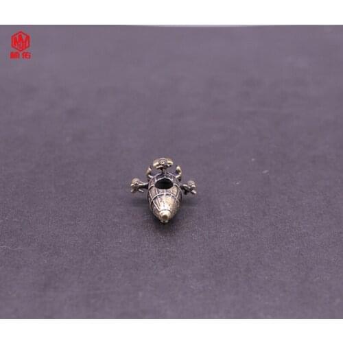 1PCS Hot Sale!!! Retro EDC Tool Submarine Knife Bead Outdoor Survival Parachute Paracord Bead Keychain Pendant