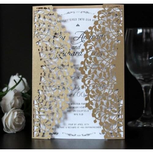 Celebration greeting card invitationswedding invitations wholesale wedding cards wedding invitations 100pcs