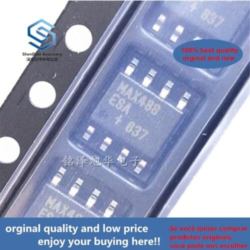 2pcs 100% orginal new MAX488ESA MAX488 SOP8 RS-422 RS-485 Transceiver IC real photo