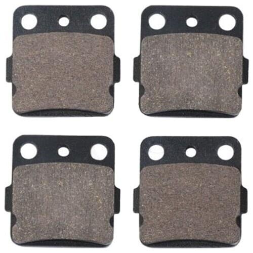 4pcs/set Motorcycle Front Brake Pads For Yamaha YFM450 YFM 450 GRIZZLY 2007 2008 2009 2010 07 08 09 10