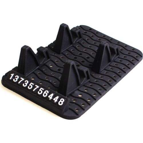 Car multifunctional mobile navigation support vehicle instrument desk silicon supporter pads car mat BYS - 205