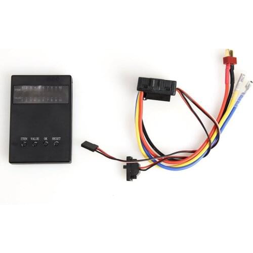 Vehicle Accessories Suit 80A ESC Brush Electronic Governor Climbing Car Programming Card Electronic Governor