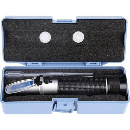 Alcohol Concentration Detector Of Liquor Alcohol Meter Refractometer Refractometer 0-80% V/V Alcoholometer Oenometer