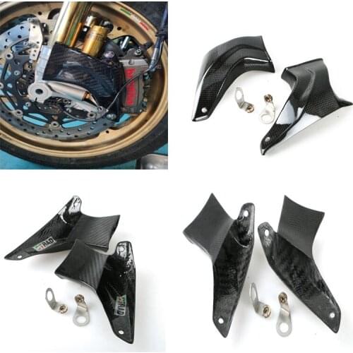 For Ducati Monster 1100 S 2009 to 2010 Streetfighter 848 S Air Ducts Cooling Brake Pads Calipers Motorcycle Accessories Carbon