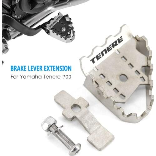 FOR YAMAHA TENERE 700 Tenere700 XTZ 700 2019 2020 2021 Motorcycle Accessories Brake Lever Extension Pedal Step Enlarge Extender