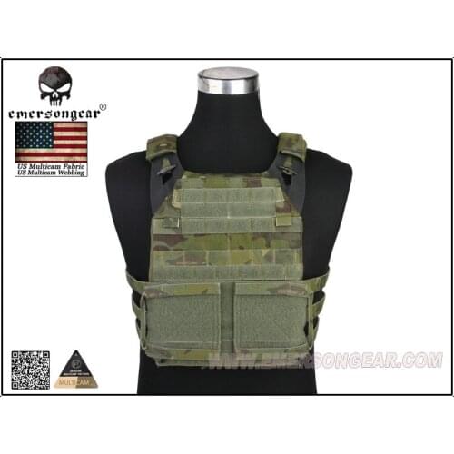Emerson Molle CP Style Adaptive Vest JPC 2.0 Tactical Combat Vest Multicam Tropic EM7436MCTP