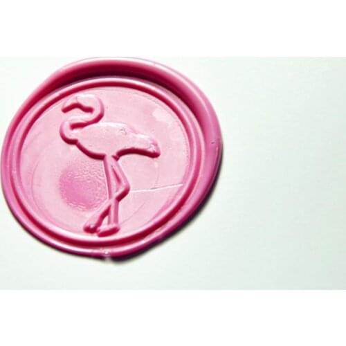 Flamingo wax seal stamp flamingo wax seals custom wax seals gift wrapping wax seal party was seal wedding invitation wax seal st