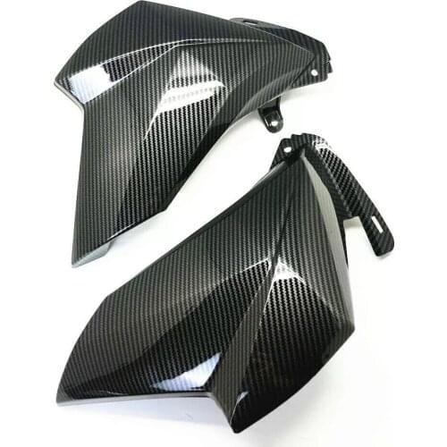 Kawasaki 2013-2016 Z800 For Front Side Cover Trim Panel Fairing Carbon Fiber Color