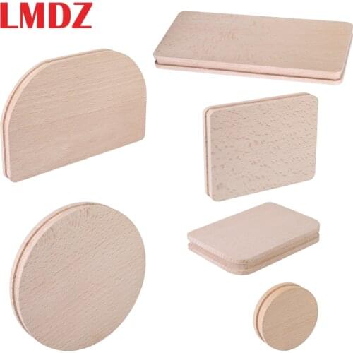 LMDZ 6PCS/Set Zipper Installation Assistant Leather Craft Tool Upper Zipper Correction DIY Leather Craft Template Hand Tool