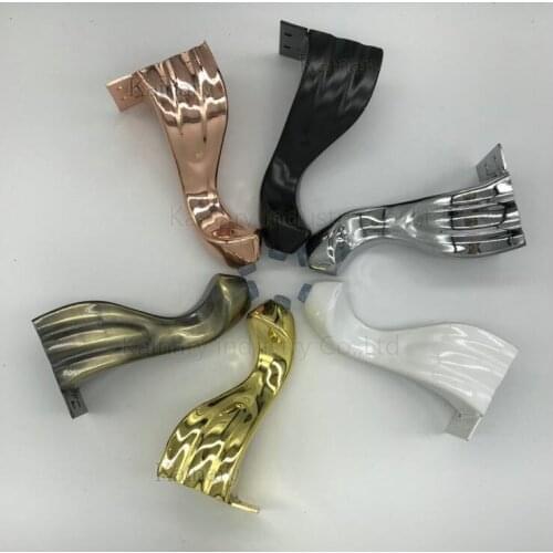 4pcs furniture hardware metal TV cabinet legs ancient bronze color sofa leg chair feet 14cm