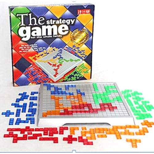 The Strategy Game Blokus Board Game Educational Toys 484 Squares Game Easy To Play For Children Russian Box Series indoor games