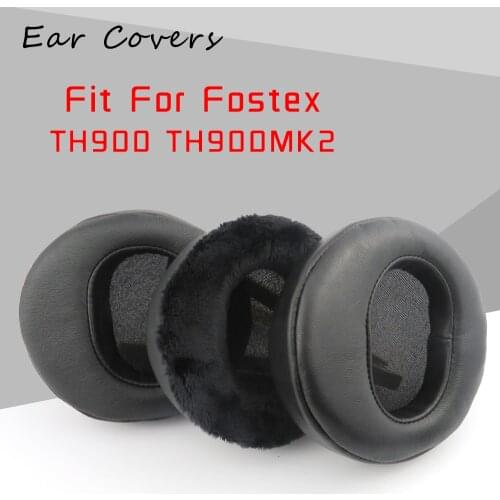 Earpads For Fostex TH900 TH900MK2 Headphone Sheepskin Ear Pads Bevel Face Replacement Headset Ear Pad