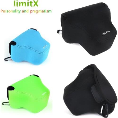 Portable Neoprene Soft Inner Camera Case Cover for FUJIFILM X-T1 XT1 X-T2 XT2 X-T3 XT3 with 18-55mm Lens