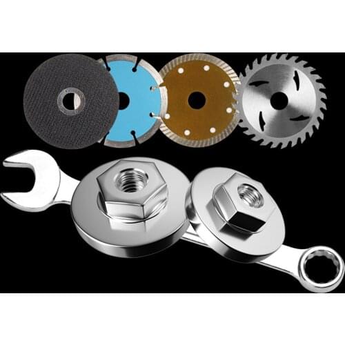 Hexagonal Type Press Plate Matched with Model 100 Fit for Saw Blade Best Accessories of Angle Grinder Woodworking Tools