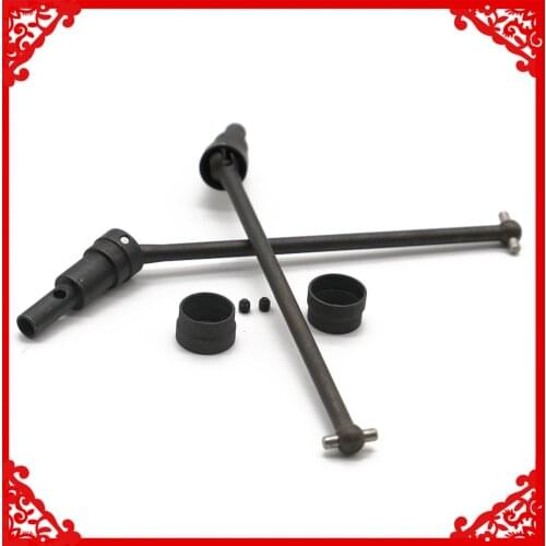 2x #45 steel CVD drive shaft for 1/10 JLB Racing big foot monster truck truggy series rc hobby model car part