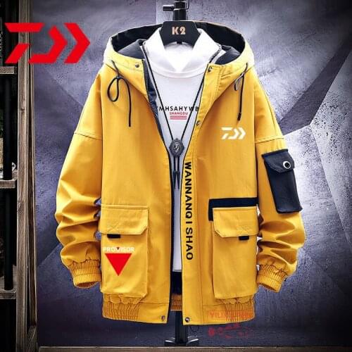 Daiwa Fishing Shirt Casual and Comfortable Spring and Autumn Outdoor Camping Climbing Sports Sunscreen Breathable Thin Jacket