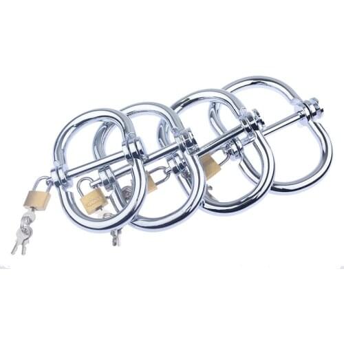 Sex Products Erotic Toys Restraints Adults Games Stainless Steel Handcuff Ankle Cuff Restraints Sex Bondage Exotic Accessories