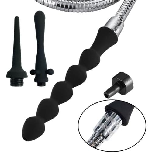 Silicone Anal Cleaning Cleaner Anus Enema Tool,Anal Vaginal Washing Enemator,Anal Douche Vaginal Wash Cleansing Woman Sex Toys