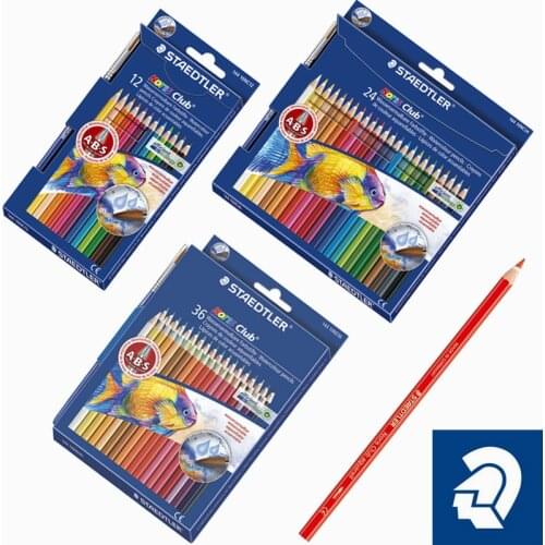 Staedtler 144 10ND water-soluble colored pencil 12 /24/ 36 Colors Set for Drawing Sketching Secret Garden pencil