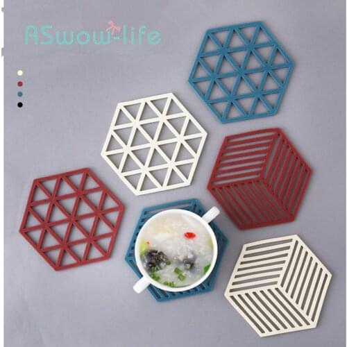 Heat Insulation Pads Household Table Mats Pot Mats Anti-scalding Table Mats Plate Mats Coasters Placemats For Kitchen Table