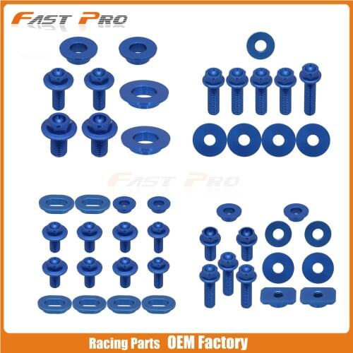 Motocycle Dirt Bike Plastic Body Parts Bolt Screws For YAMAHA YZ250F YZ450F WR250F WR450F YZ WR 250F 450F