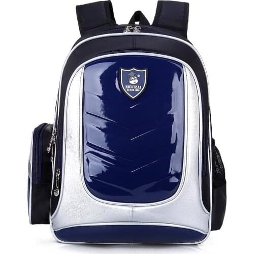 Waterproof School Bags For Boys Leather Kids Backpack Orthopedic Children School bags PU Backpack Child Kids Schoolbags