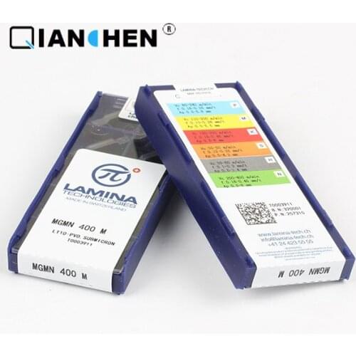 Genuine original high quality high-performance LAMINA MGMN 400 M LT10 (10pcs/lot) tungsten Carbide Cutting tools inserts