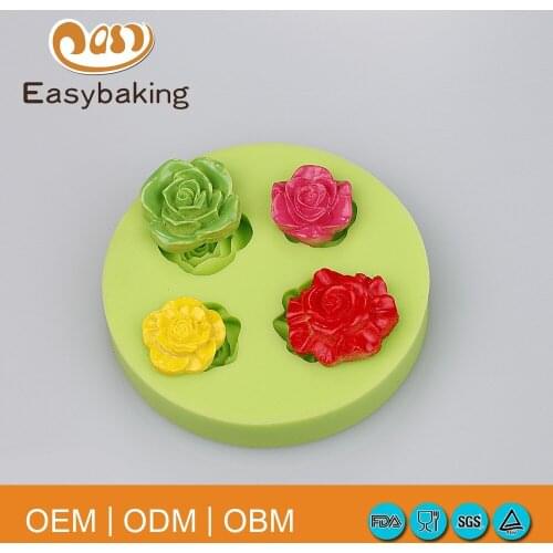 Baking mold for silicone flower shape cake stencils decoration wedding cake polymer clay mold chocolate tools