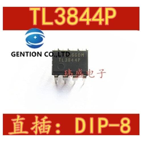 10PCS 3844 chip quality assurance TL3844 TL3844P DIP-8 switch controller in stock 100% new and original