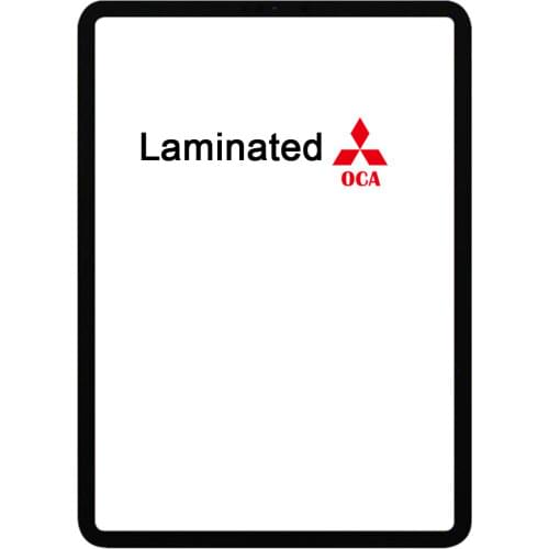 10Pcs Laminated OCA Front Touch Glass Screen For iPad mini 4 5 Air 2 3 4 Pro 9.7 10.5 10.9 11 12.9 Outer Panel