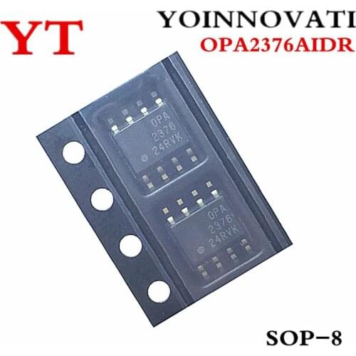 10pcs/lot OPA2376AIDR OPA2376 2376 SOP8 IC Best quality