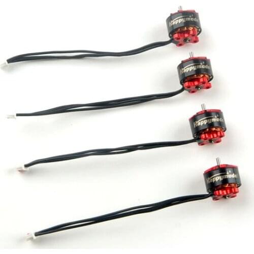 4PCS HappyModel EX1105 1105 5200KV 3-4S 1.5mm Shaft Brushless Motor with 70mm Wire Connector for FPV Racing Toothpick Drones