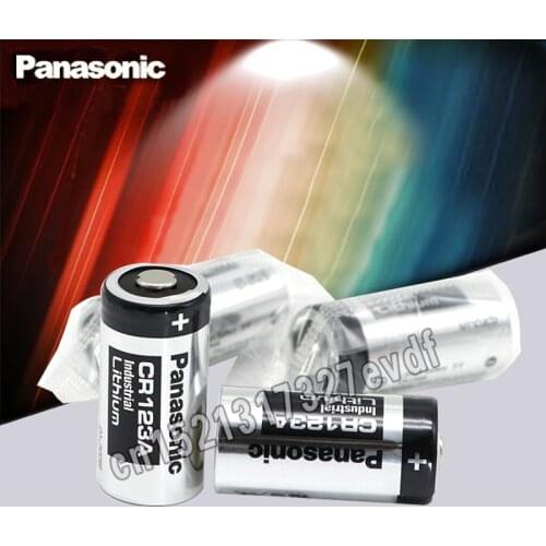 4pcs/lot Original Panasonic 123 Lithium 3V Arlo Camera Battery CR123A CR17345 DL123A EL123A 123A