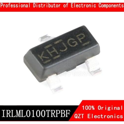 50pcs/lot New original IRLML0100TRPBF IRLML0100 SOT23 N-channel 100V 1.6A In Stock