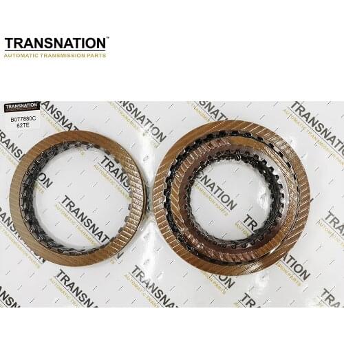62TE Auto Transmission Parts Clutch Plates Friction Kit Fit For VW Chrysler Dodge Car Accessories Transnation B077880C