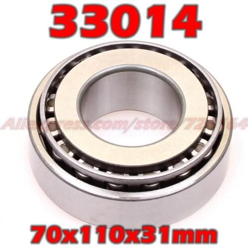 70x110x31 mm Tapered Roller Bearings 33014 3007114E HR33014J 33014JR 33014A E33014J 33014VC12 33014U 33014E 70*110*31