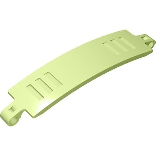 BuildMOC Assembles Particles 18944 Technicalalal, Panel Curved 3x13 studsFor Building Blocks Parts DIY Edu