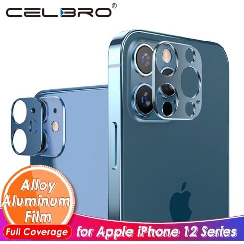 Back Camera Lens Cover for iPhone 12 Pro Max Mini Protective Case Metal Ring Camera Screen Protector for iPhone 12 Pro Max Cover