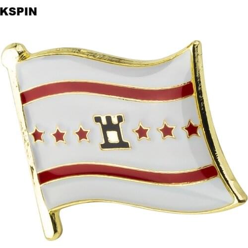 Drenthe Lapel Pins Flag Lapel Pins Country Flag Badge Flag Badge Brooch XY0513