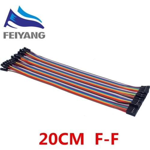Dupont line 20cm male to male + male to female and female to female jumper wire Dupont cable for Arduino