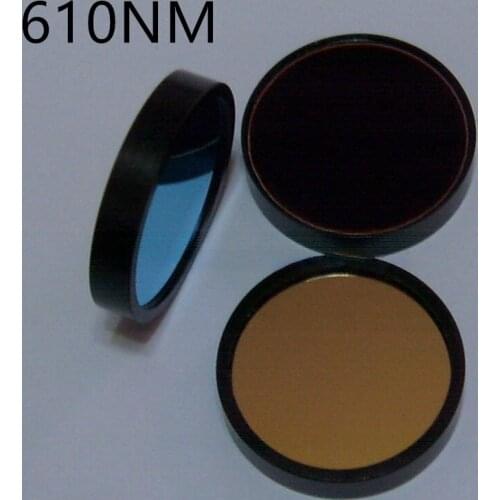 610 NM narrow band filter narrow band filter band pass filter wavelength diameter can be customized