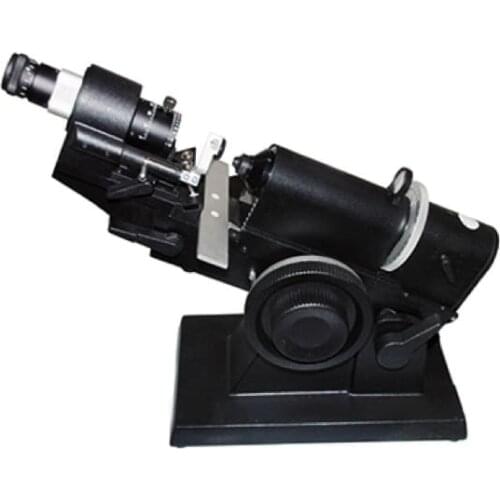 Halogen LED illumination 90 Inclination Manual Lensmeter Marco101 Lensometer with Magnification Lens External Power Reading