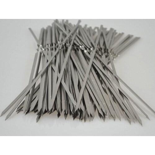 2016 New Stainless steel flat vegetables barbecue needles wholesale supplies 20 pieces/pack