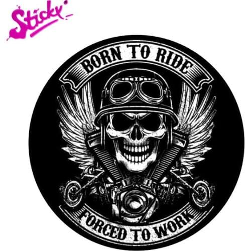 STICKY Skull Cool Anime Car Sticker Decal Decor Cover ScratchesMotorcycle Off-road Sticker Laptop Decal Vinyl