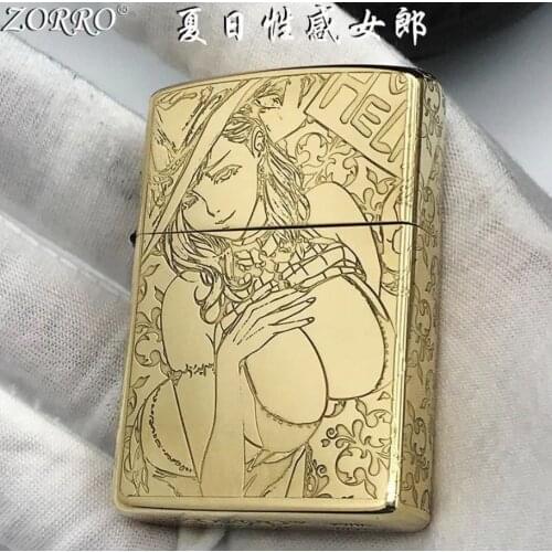 Fashion Sexy girl boutique kerosene gasoline Petroleum oil lighter igniter man gift (No Fuel, Handed -Made Sculpt 4 to 7 Days)