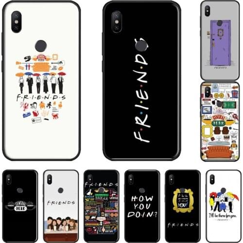 Central Perk Coffee friends tv show Custom Soft Phone Case For Xiaomi Redmi Note 4 4x 5 6 7 8 pro S2 PLUS 6A PRO