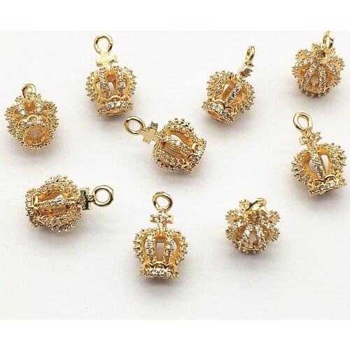 New Arrival! 17x11mm 20pcs Cubic Zirconia Copper Charm For Handmade necklace Earring DIY Parts Jewelry Findings & Components