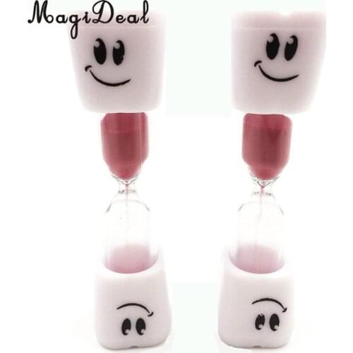 Crystal Glass Sandglass Hourglass Toothbrush Timer Counter 3 Minutes Countdown Xmas Gift Kids Toy