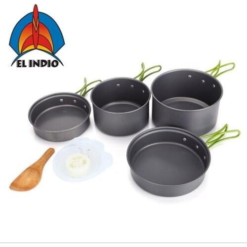 EL INDIO Outdoor tableware camping pan 2-3 people outdoor portable outdoor stove DS-301