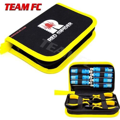 1Pcs Hex Phillips Screw Nut Flat Hexagonal Screwdriver Steel Set with Bag Black Round Hand Shank For RC Model Mini Hand Tool